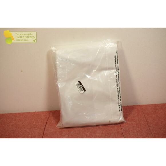 Sun Zero 40x96" 100% Blackout Cyrus Thermal Back Tab Curtain Panel White* - Picture 5 of 6